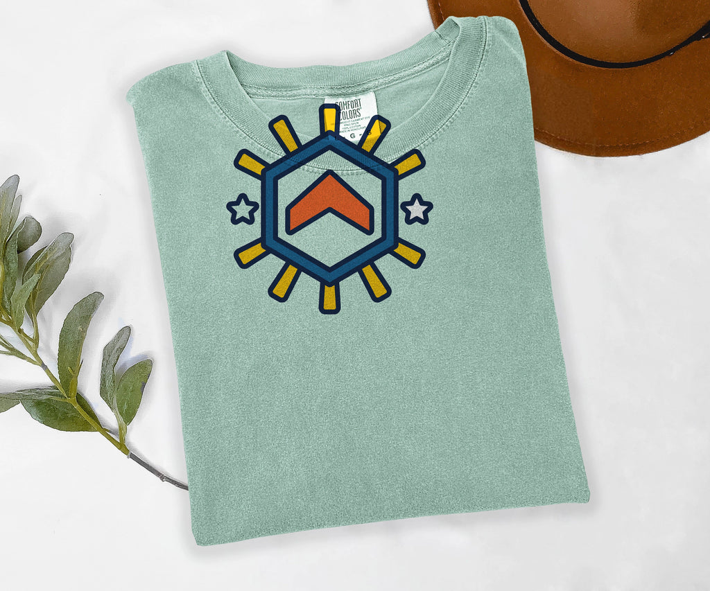Level Up Tee, RPG Gamer Shirt, Gaming Emblem Tee, Comfort Colors Video Game Shirt, Nerdy Gift