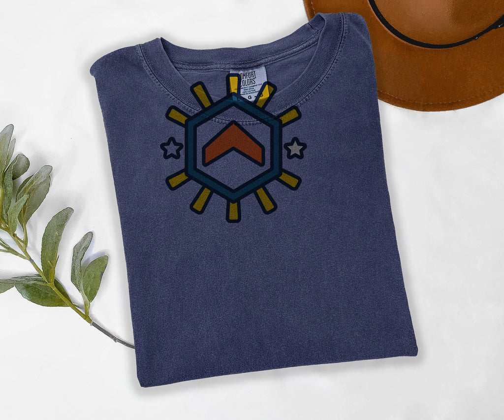 Level Up Tee, RPG Gamer Shirt, Gaming Emblem Tee, Comfort Colors Video Game Shirt, Nerdy Gift