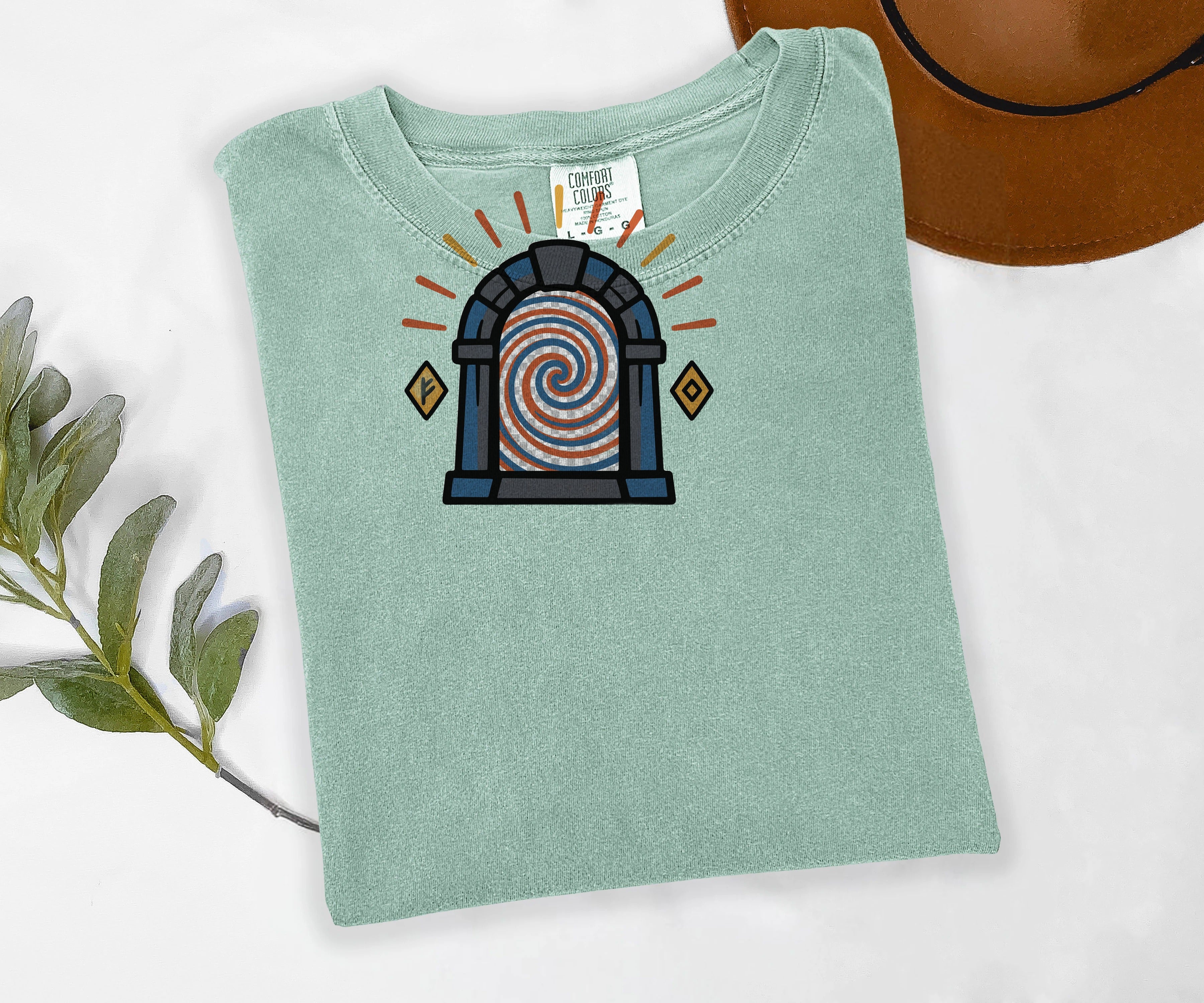 Portal Tee, MMO Gamer Shirt, Raid Night Emblem Tee, Comfort Colors MMORPG Shirt, Gamer Gift