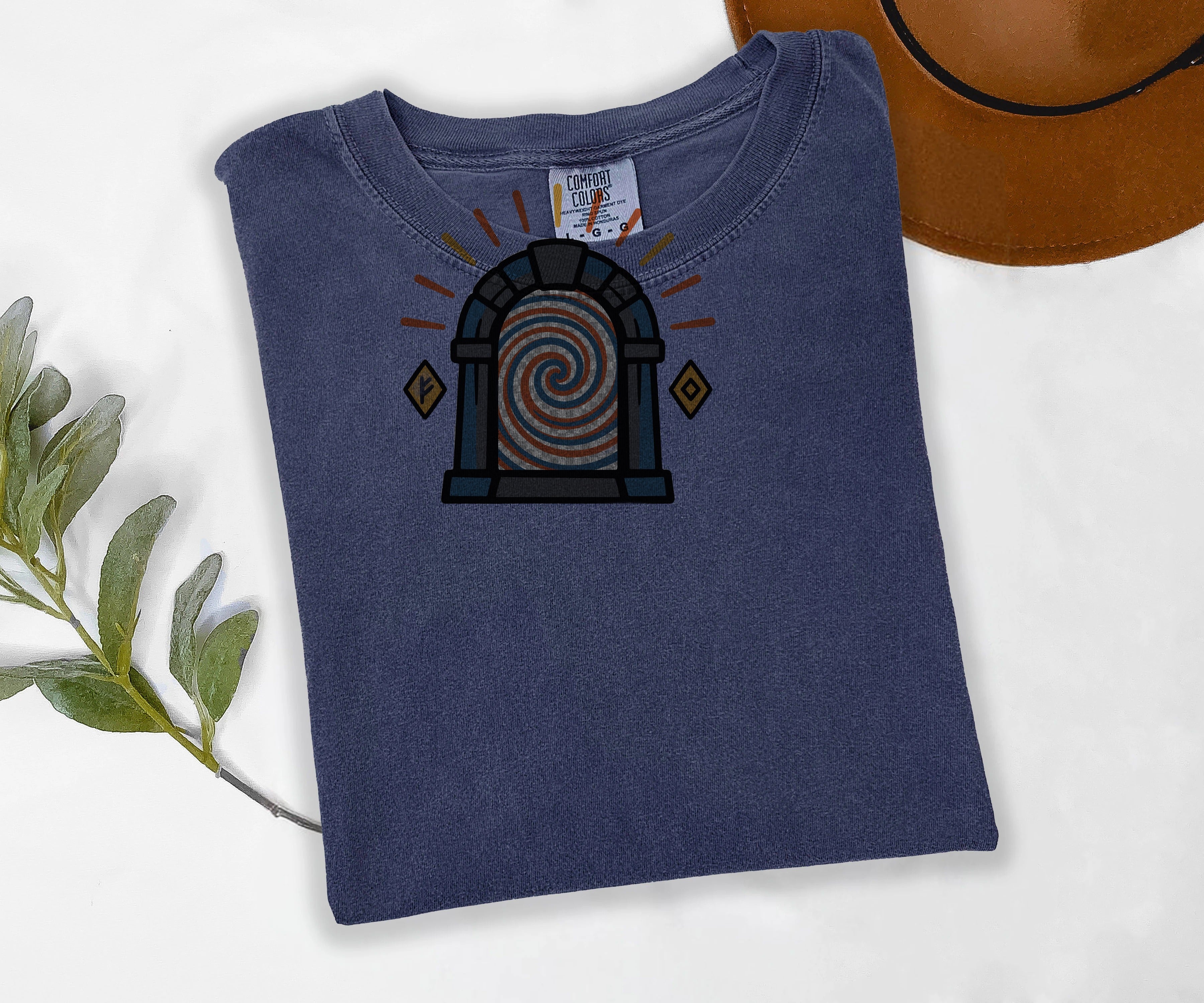 Portal Tee, MMO Gamer Shirt, Raid Night Emblem Tee, Comfort Colors MMORPG Shirt, Gamer Gift
