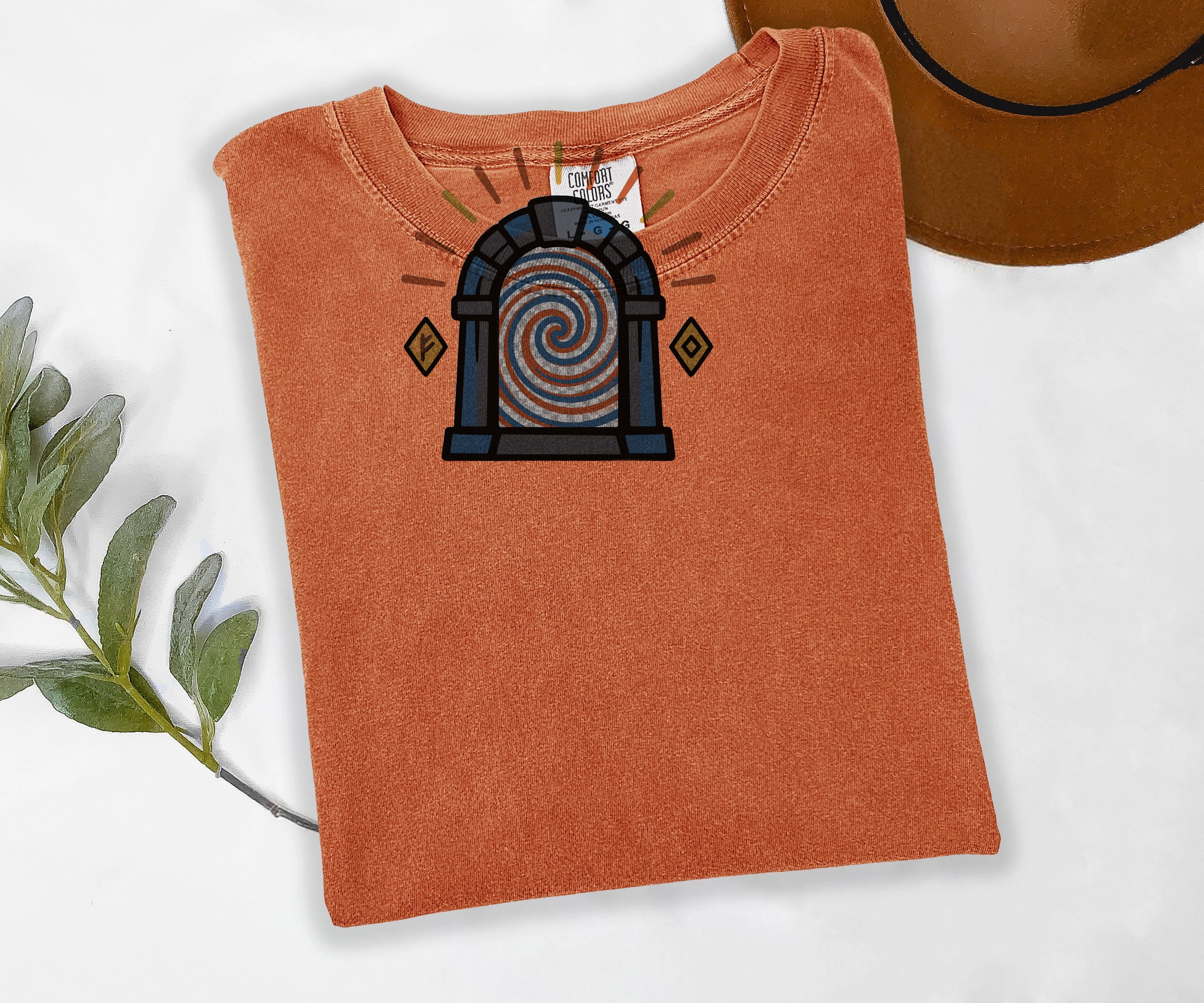 Portal Tee, MMO Gamer Shirt, Raid Night Emblem Tee, Comfort Colors MMORPG Shirt, Gamer Gift