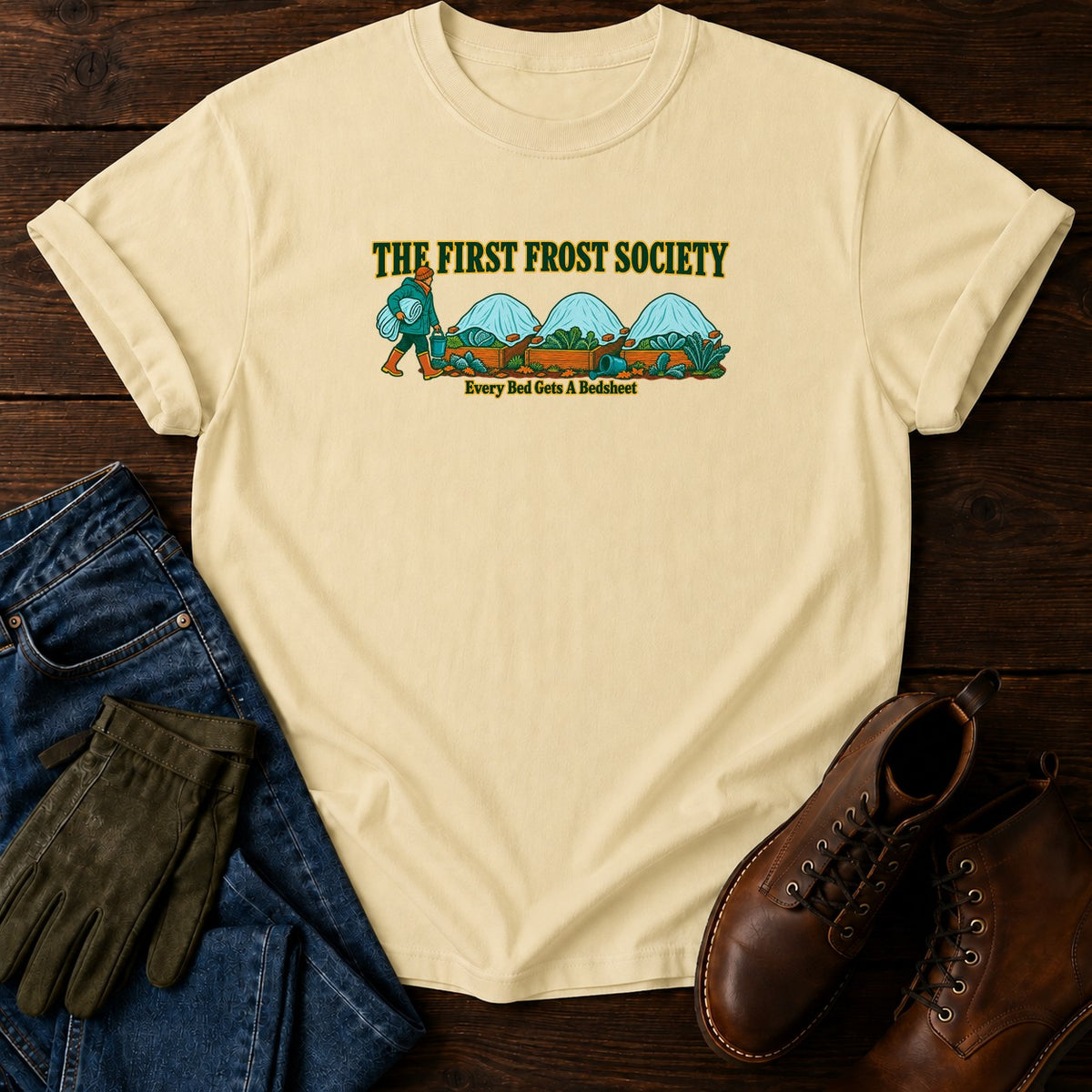 The First Frost Society T-Shirt — Butter