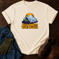 Real Ghosts Wear Row Cover Halloween Garden T-Shirt — Ivory