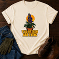 Two Of Them Are Lying Monkshood Halloween Garden T-Shirt — Ivory