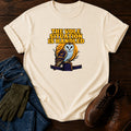 The Vole Situation Is Handled Barn Owl Halloween T-Shirt — Ivory