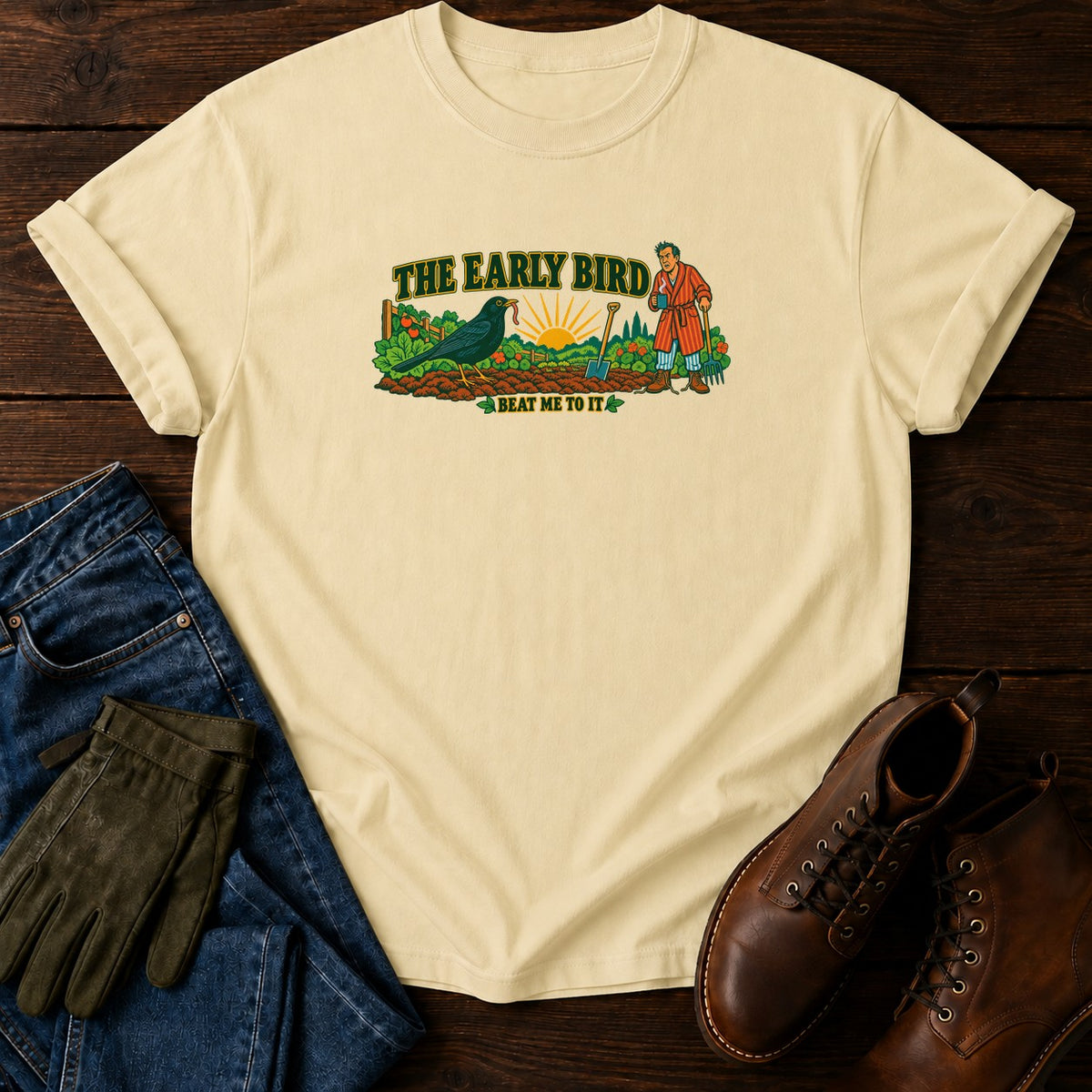 The Early Bird T-Shirt — Butter