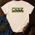 Conversational In Crow T-Shirt — Ivory