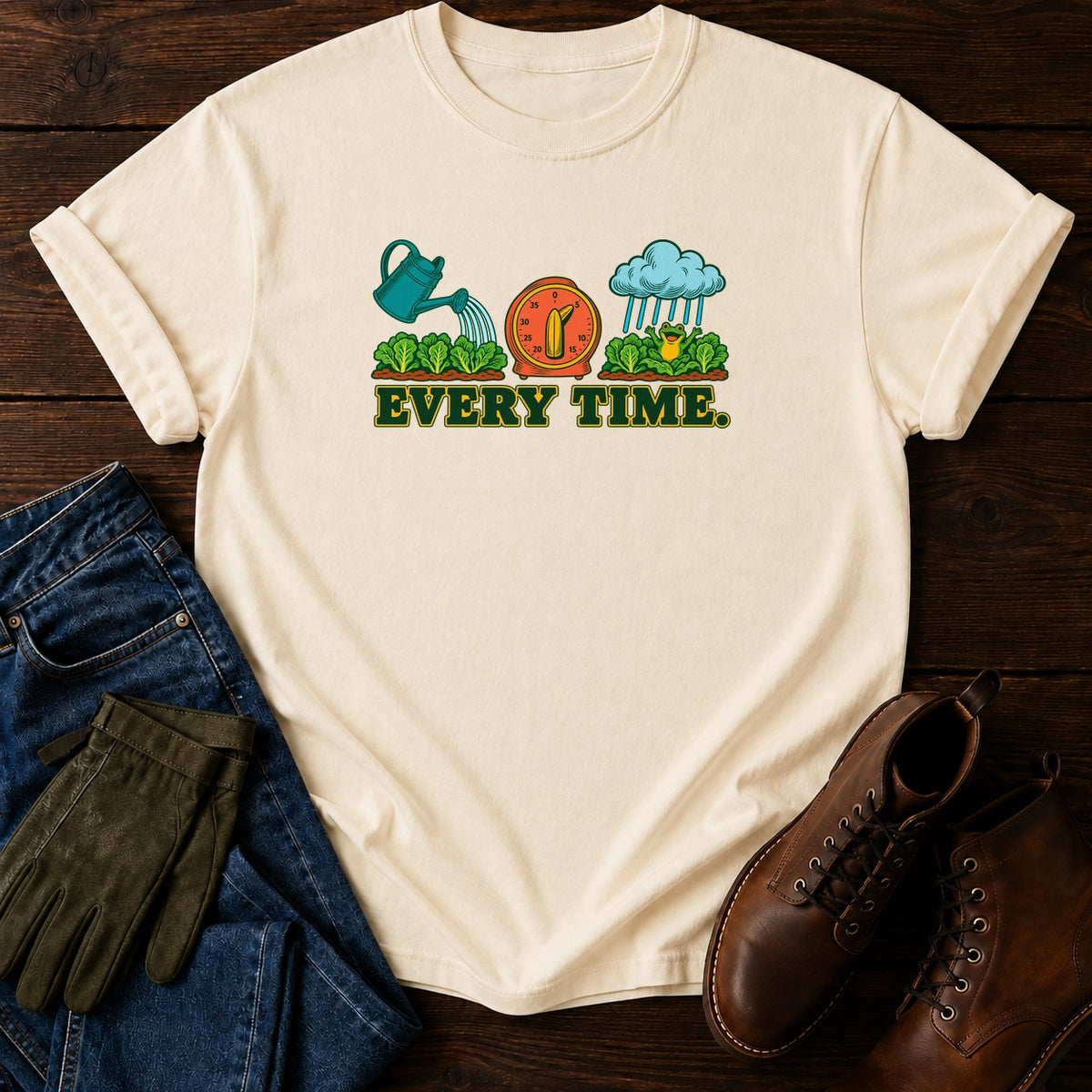 Every Time T-Shirt — Ivory