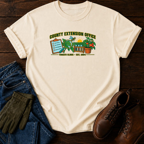 County Extension Office T-Shirt — Ivory