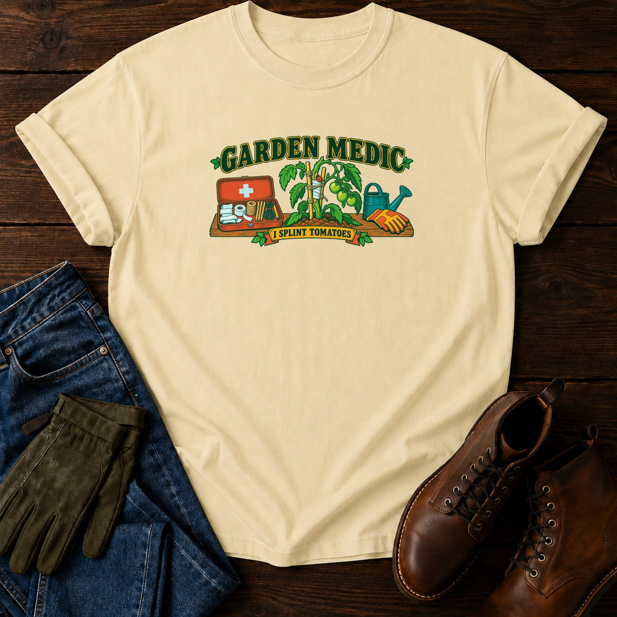 Garden Medic T-Shirt — Butter