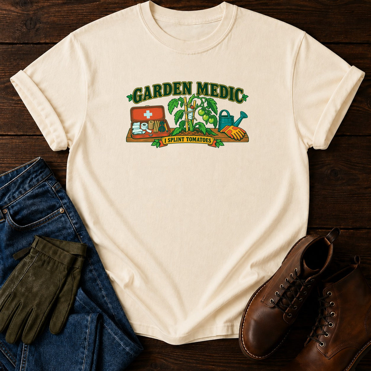 Garden Medic T-Shirt — Ivory