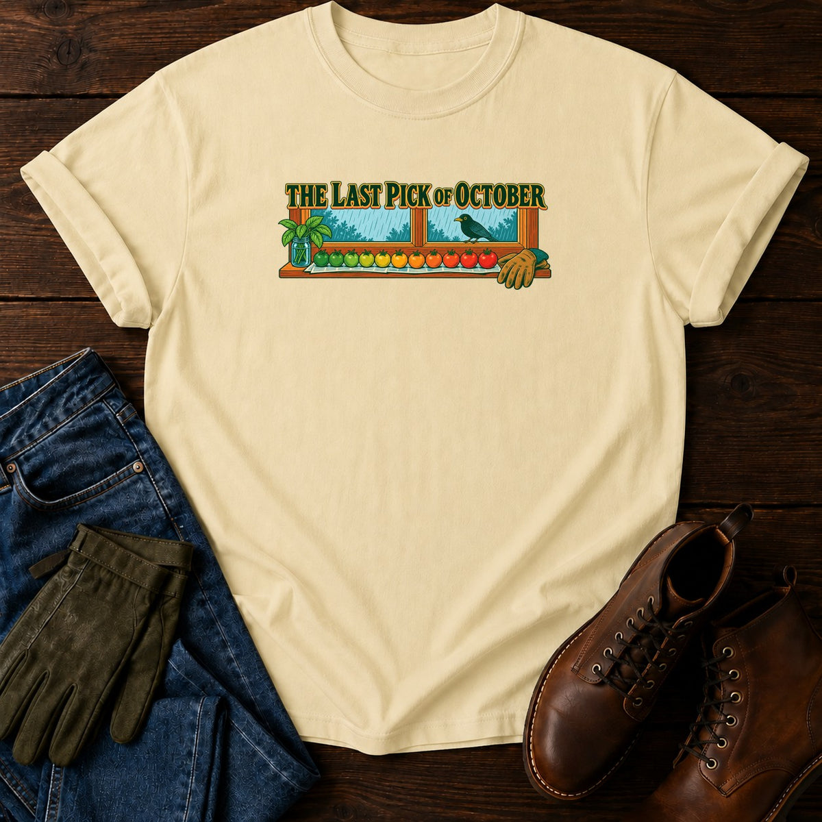 The Last Pick Of October T-Shirt — Butter