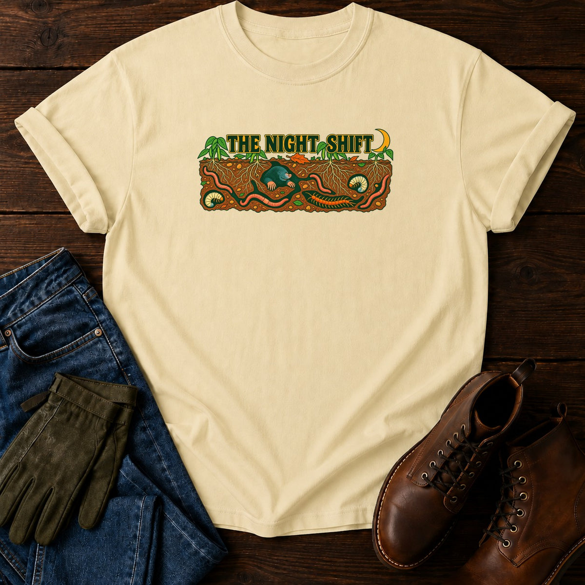 The Night Shift T-Shirt — Butter