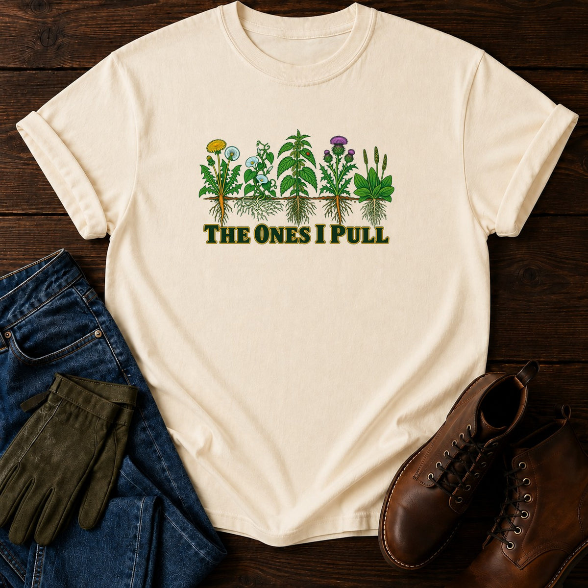The Ones I Pull T-Shirt — Ivory