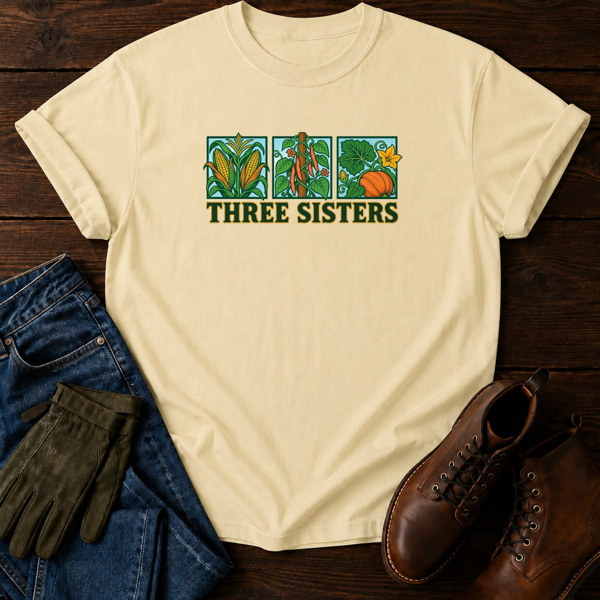 Three Sisters T-Shirt — Butter