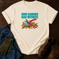 Good Gardener Bad Witness Funny Pruning Shears T-Shirt — Ivory