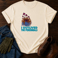 I Outlived The Perennials Dark Humor Garden T-Shirt — Ivory