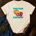 This Year Is Different Funny Seed Starting Humor T-Shirt — Ivory