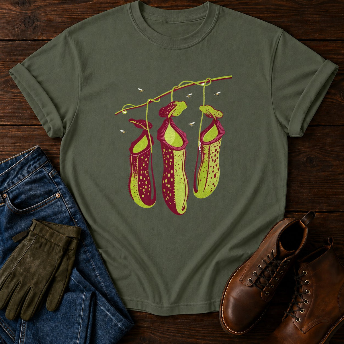 Pitcher Perfect T-Shirt — Moss