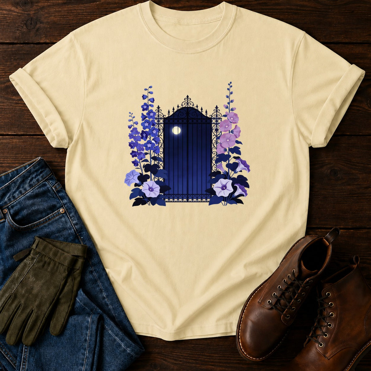 Poison Garden Gate T-Shirt — Butter
