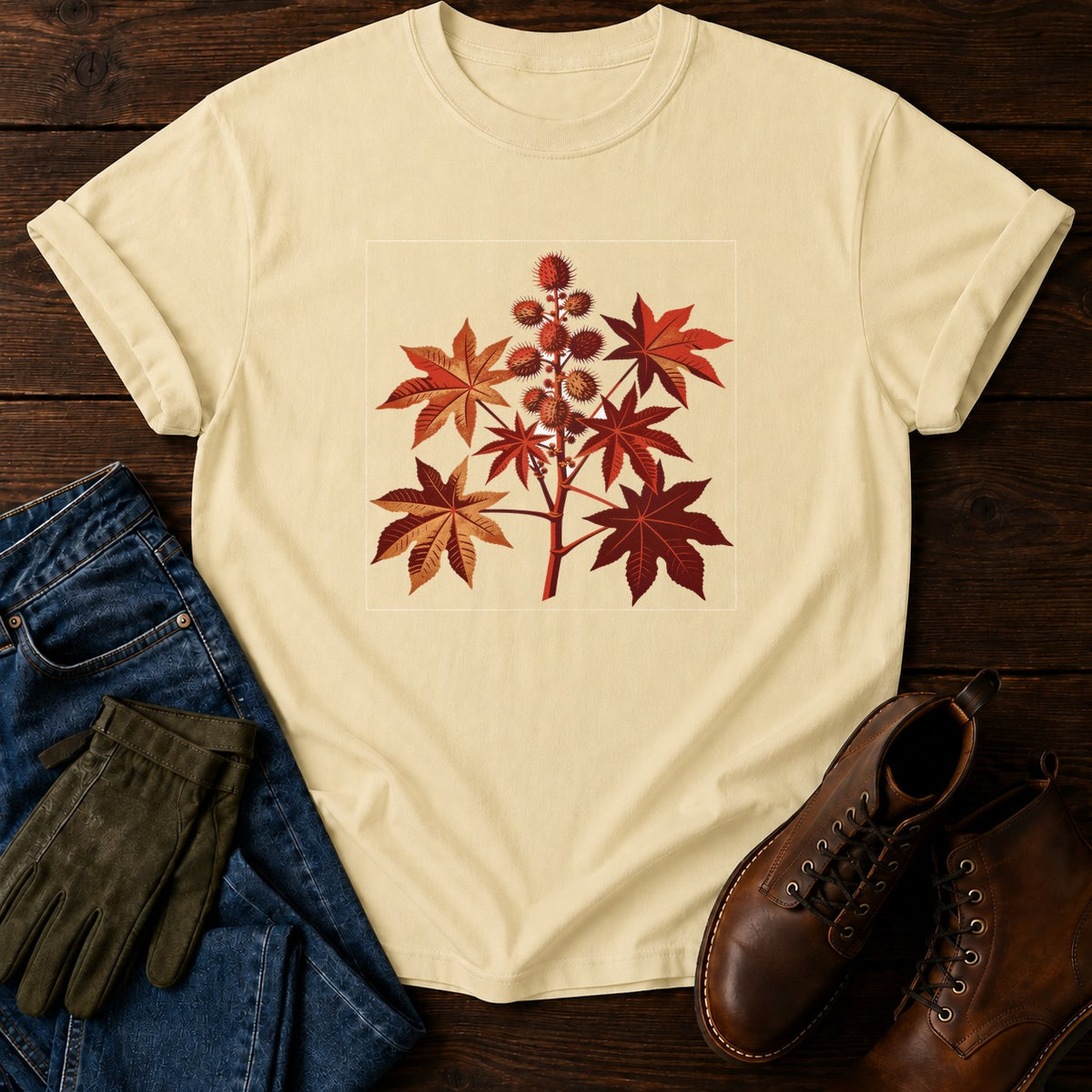 Castor And Consequence T-Shirt — Butter