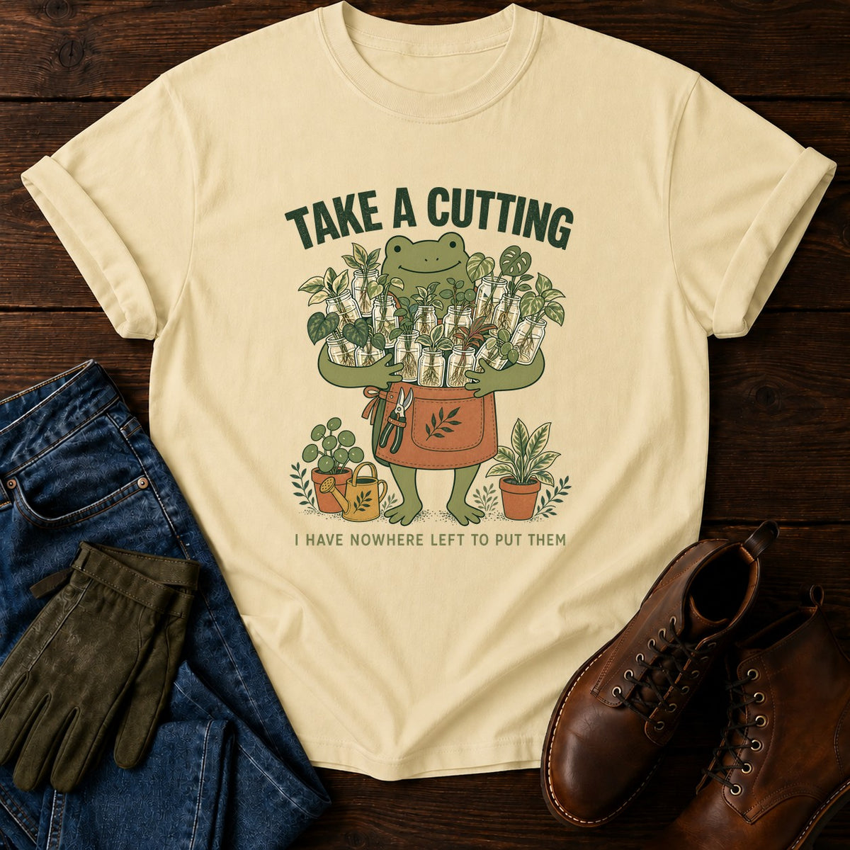 Take A Cutting T-Shirt — Butter