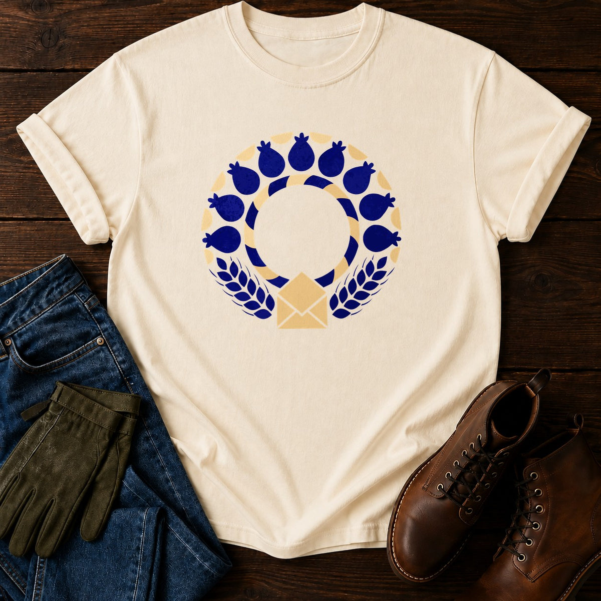 Seed Library T-Shirt — Ivory