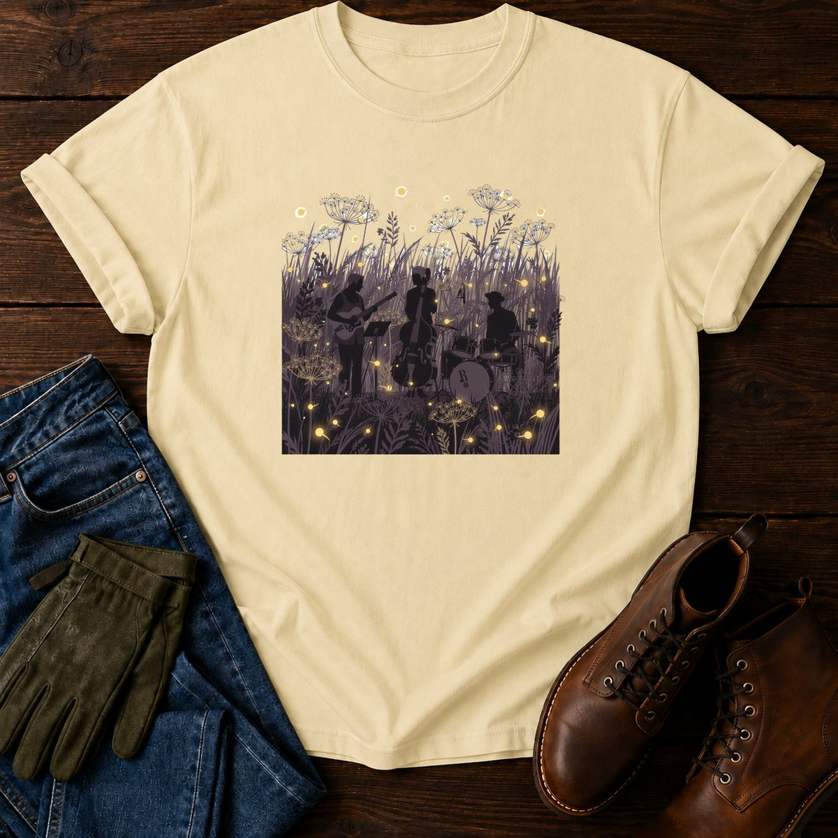 Firefly Field T-Shirt — Butter
