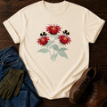 Bee Balm And Bees T-Shirt — Ivory