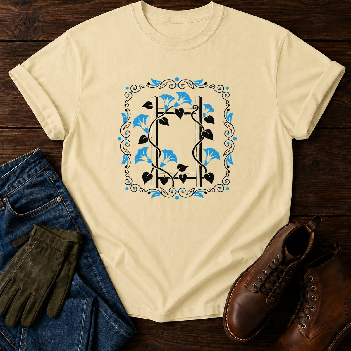 Packet Morning Glory T-Shirt — Butter