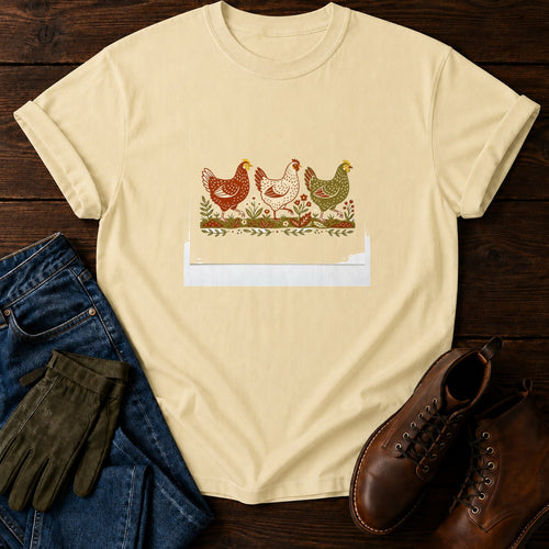 Chicken Patrol T-Shirt — Butter