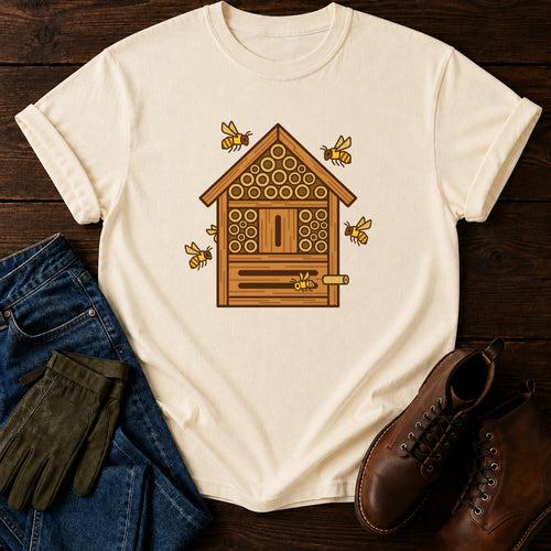 Bee Hotel T-Shirt — Ivory