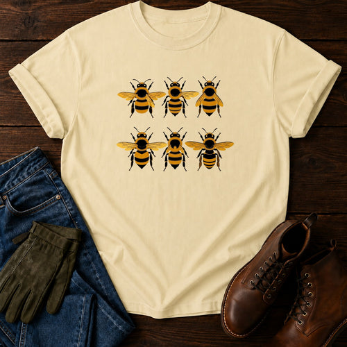 Bee Species T-Shirt — Butter