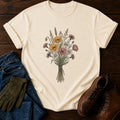 Wildflower Bouquet T-Shirt — Ivory