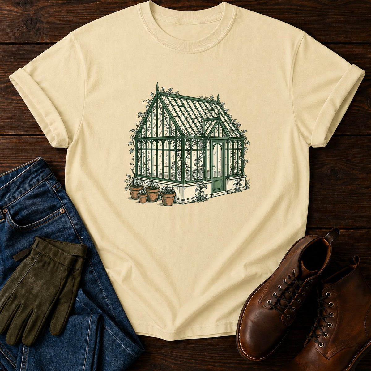 Glasshouse T-Shirt — Butter