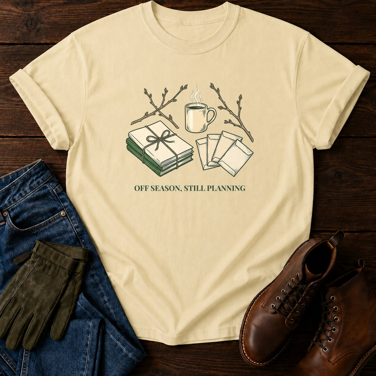 Off Season T-Shirt — Butter