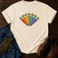 Rainbow Carrot Arc T-Shirt — Ivory
