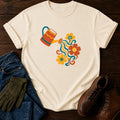 Wavy Watering Can T-Shirt — Ivory