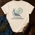 Slug Arrangement T-Shirt — Ivory
