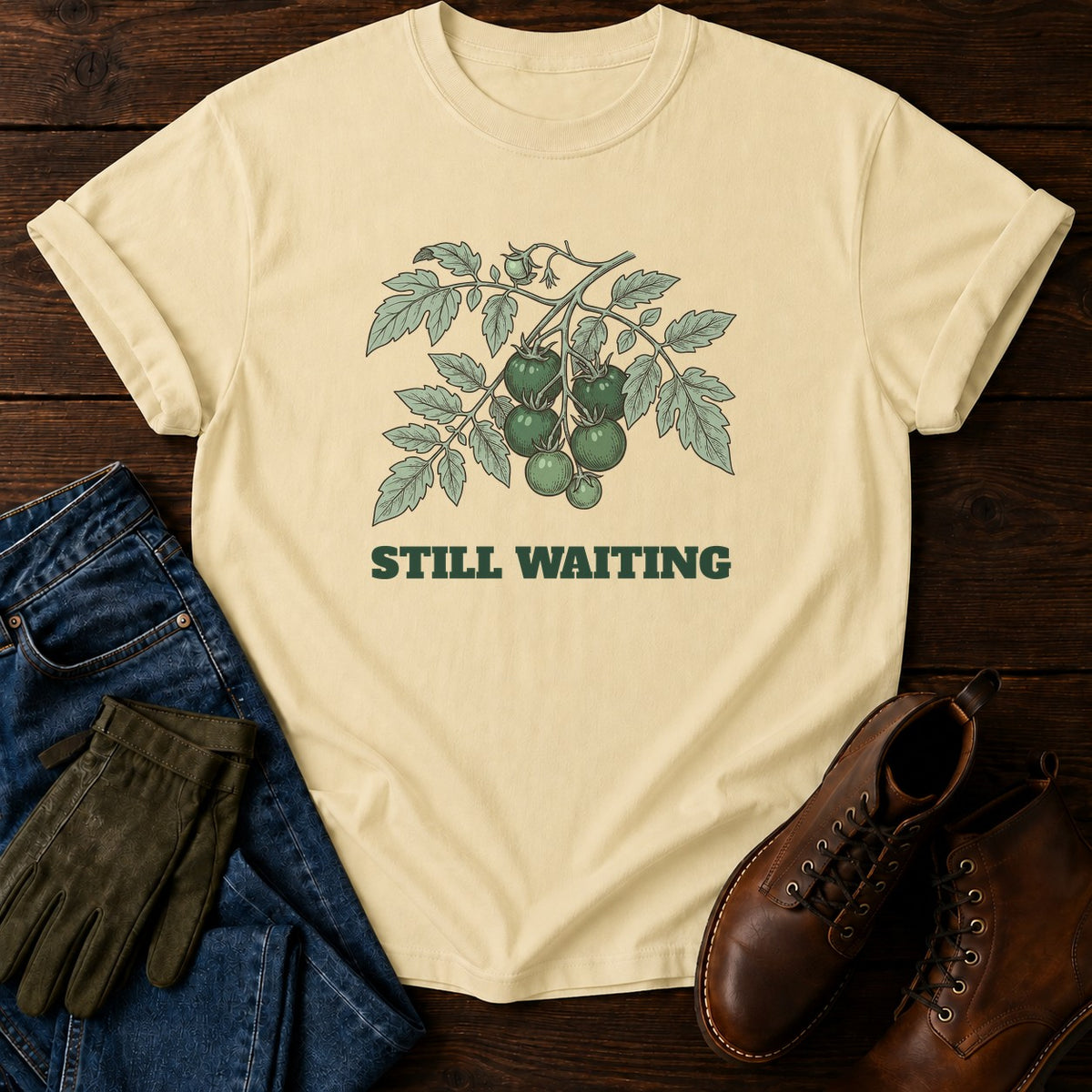 Still Waiting T-Shirt — Butter