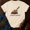 Compost Happens T-Shirt — Ivory
