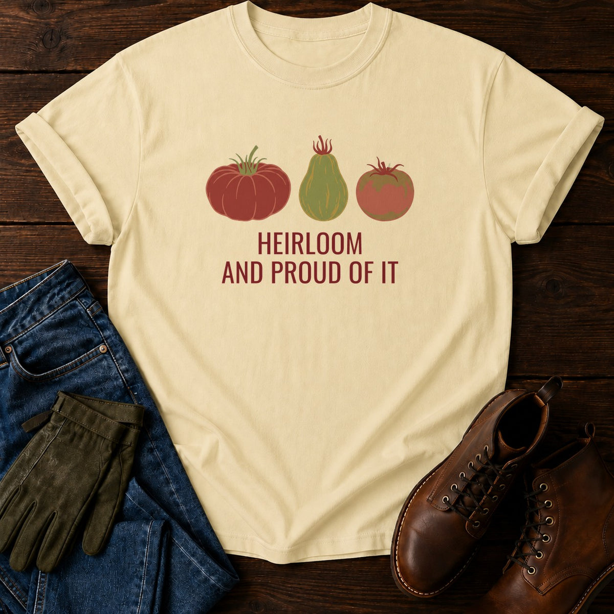 Heirloom And Proud T-Shirt — Butter