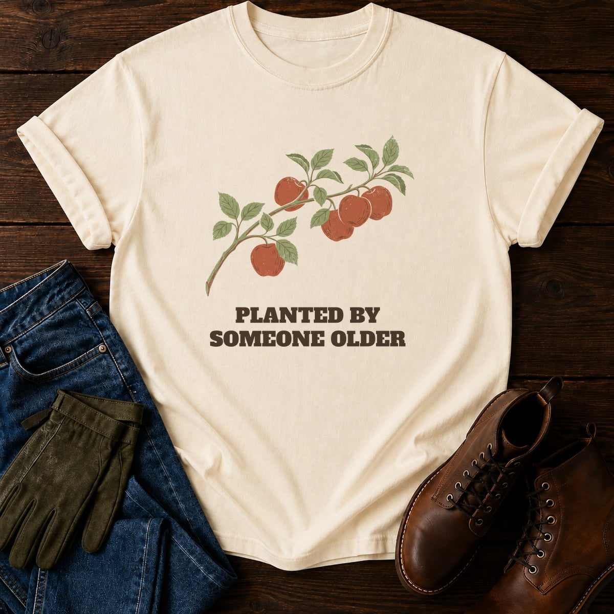 Someone Older T-Shirt — Ivory