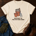 Potting Shed T-Shirt — Ivory
