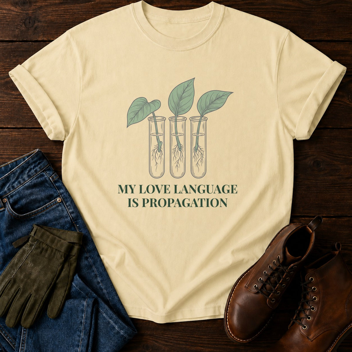 Love Language T-Shirt — Butter