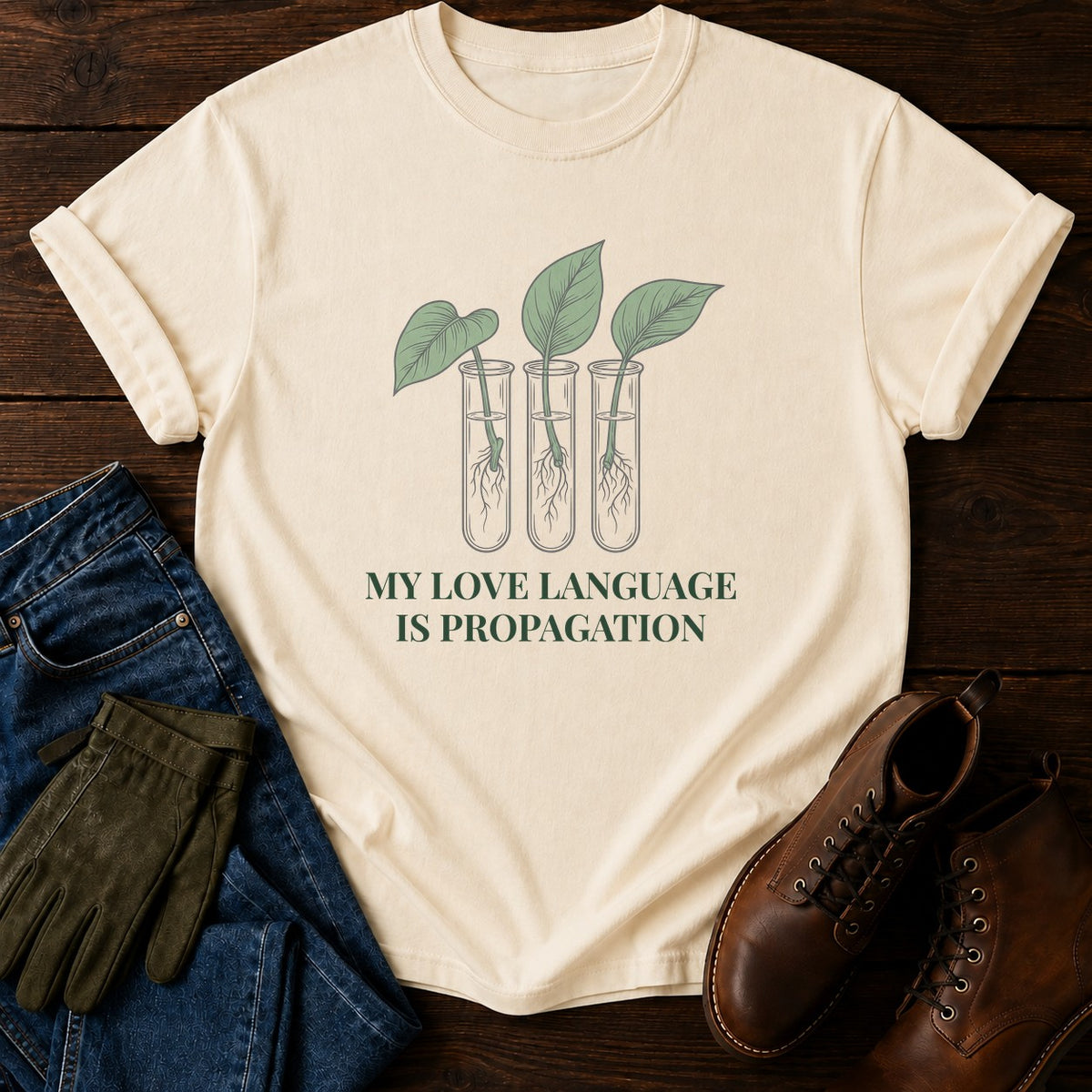 Love Language T-Shirt — Ivory