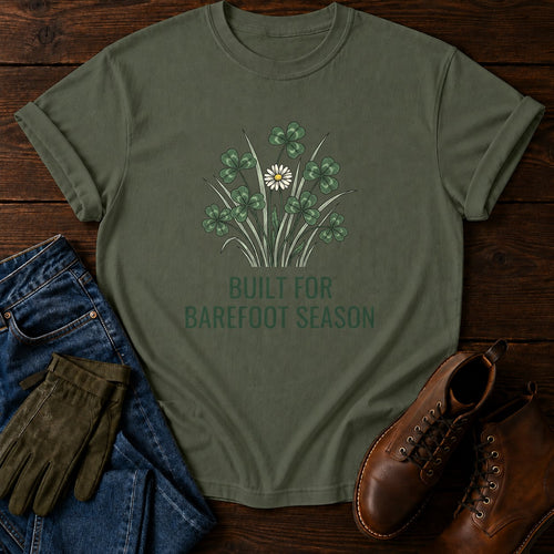 Barefoot Season T-Shirt — Moss