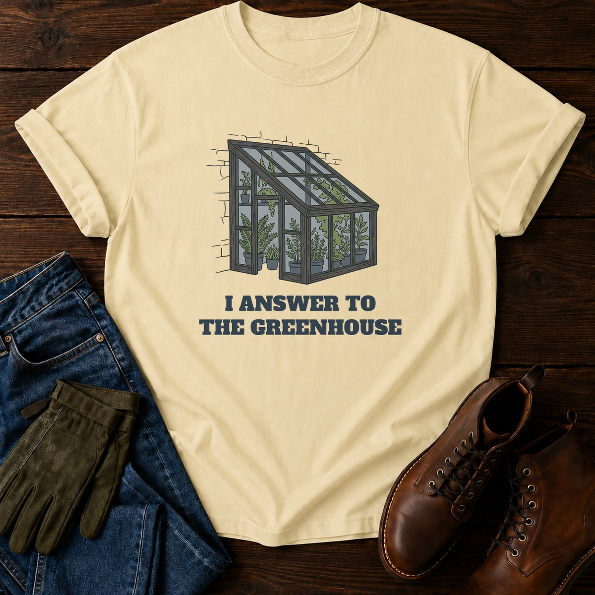 The Greenhouse T-Shirt — Butter