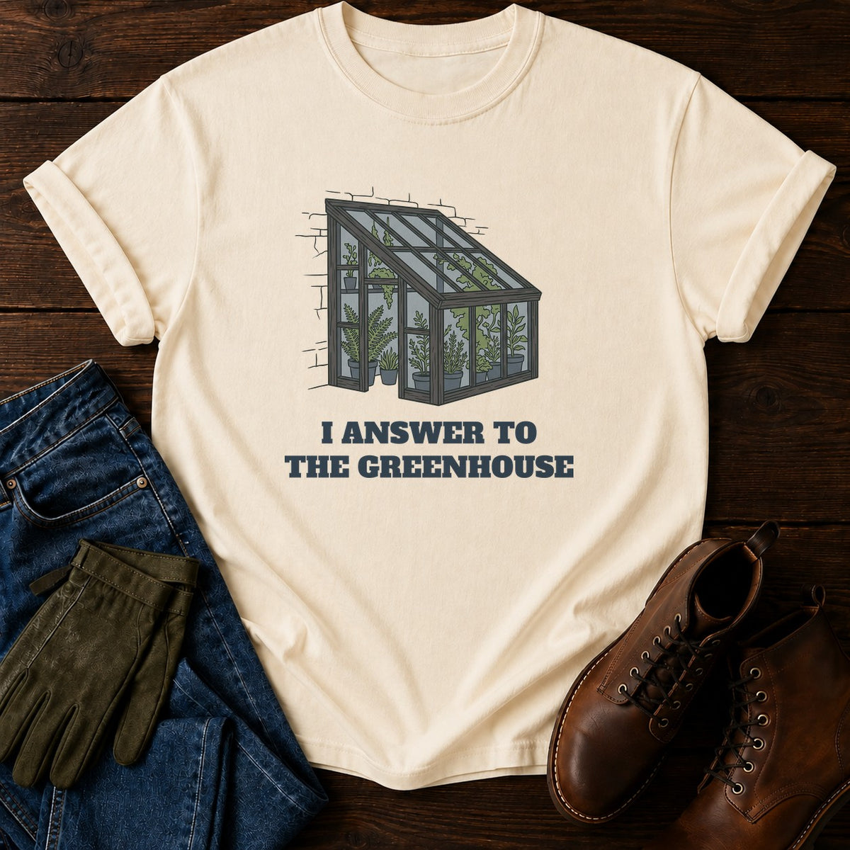 The Greenhouse T-Shirt — Ivory