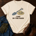 I Dig In The Rain T-Shirt — Ivory